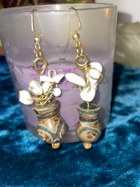 Plant Pot Earrings