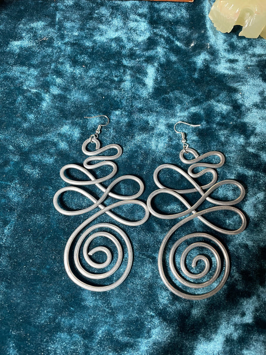 Unalome Earrings