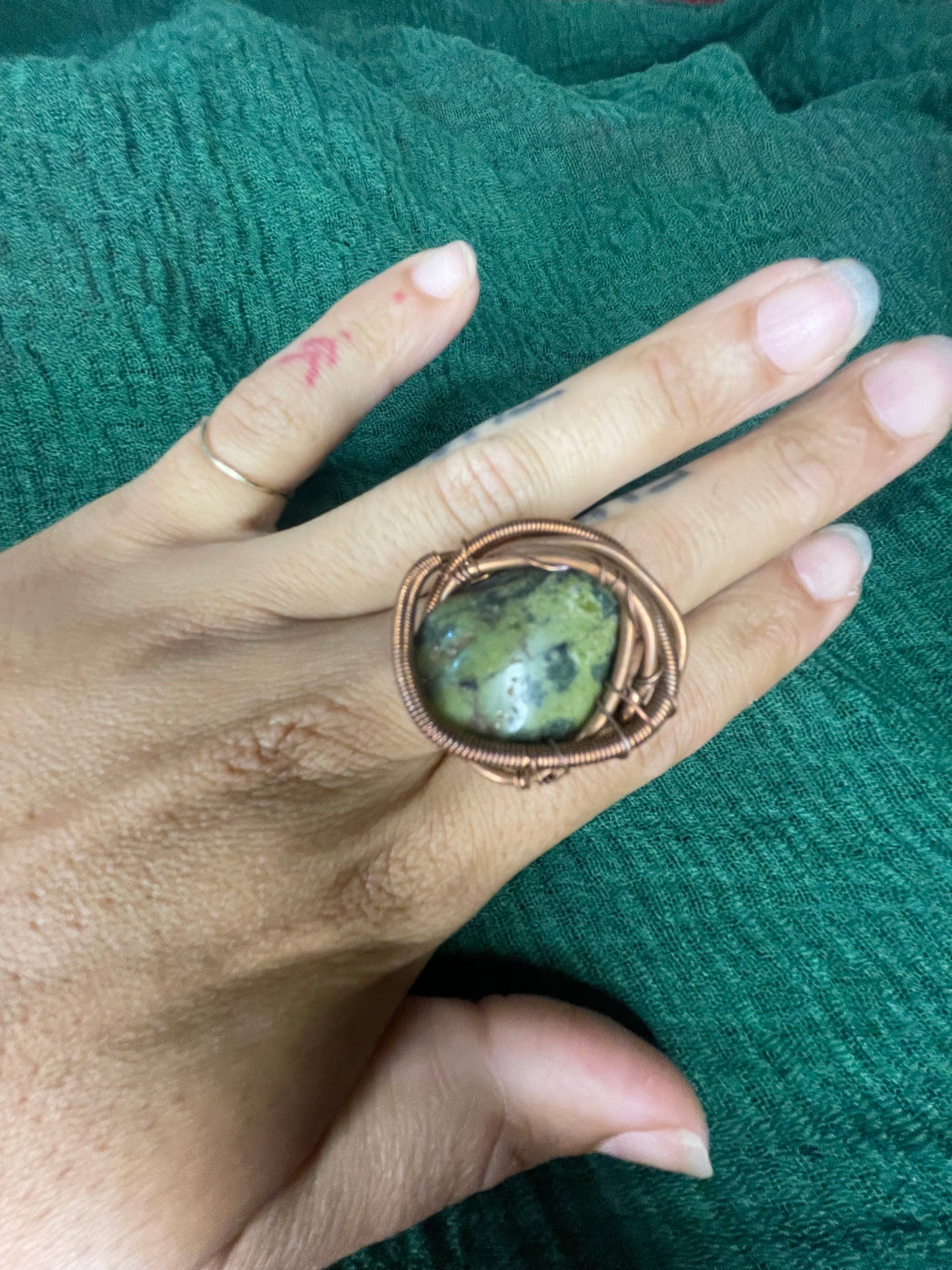 Jade Nest Ring