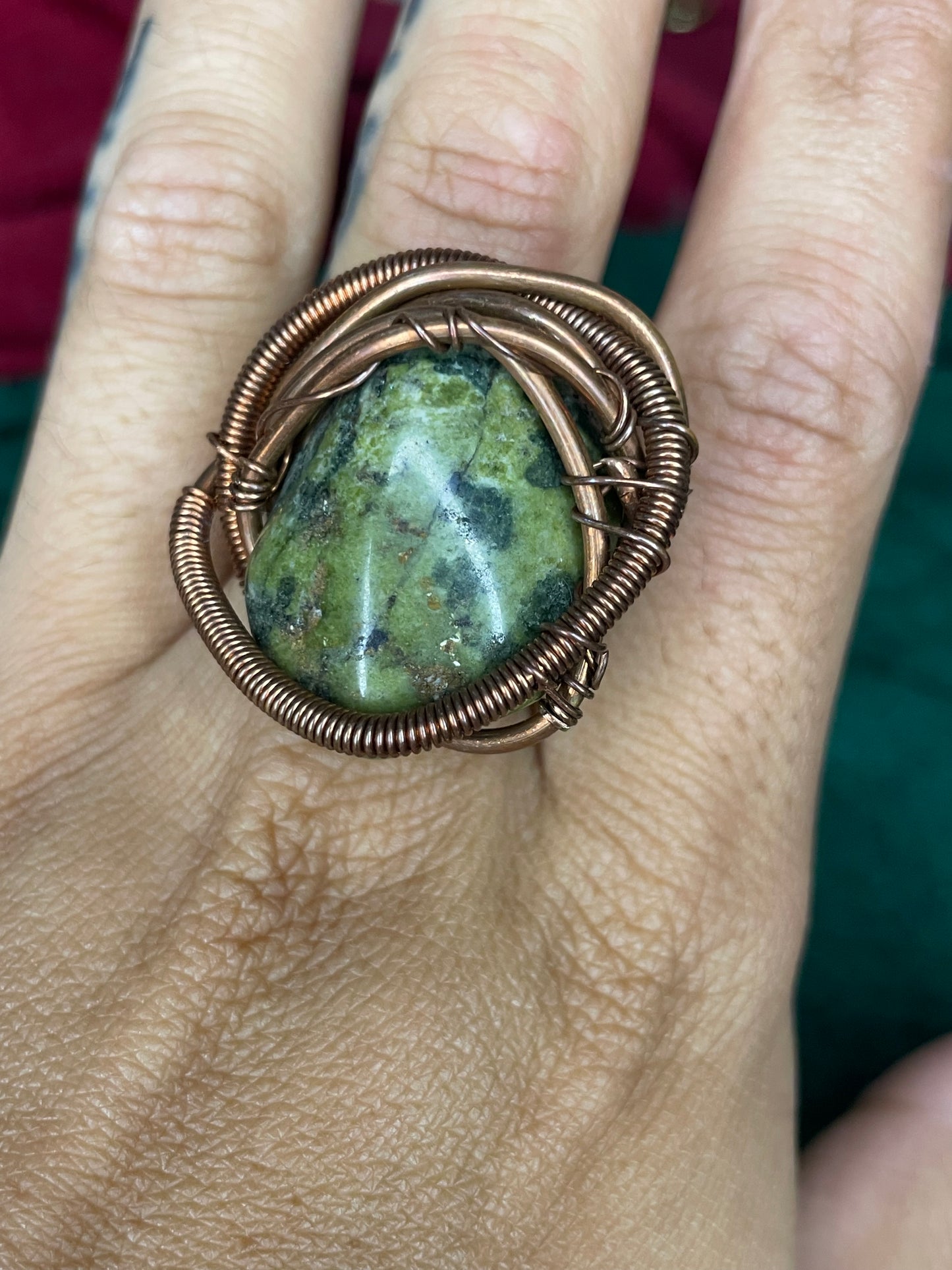 Jade Nest Ring