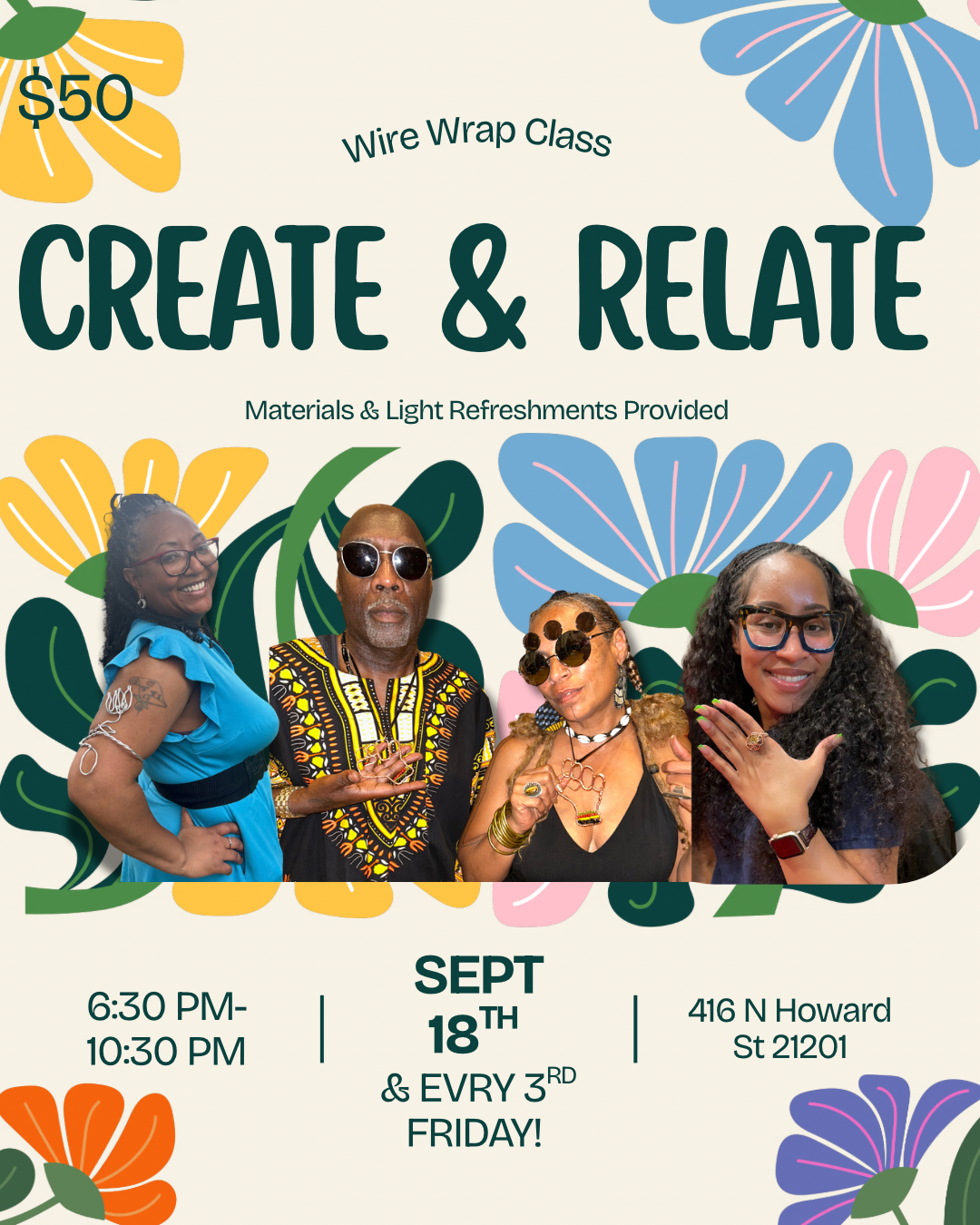 Create & Relate Craft Class