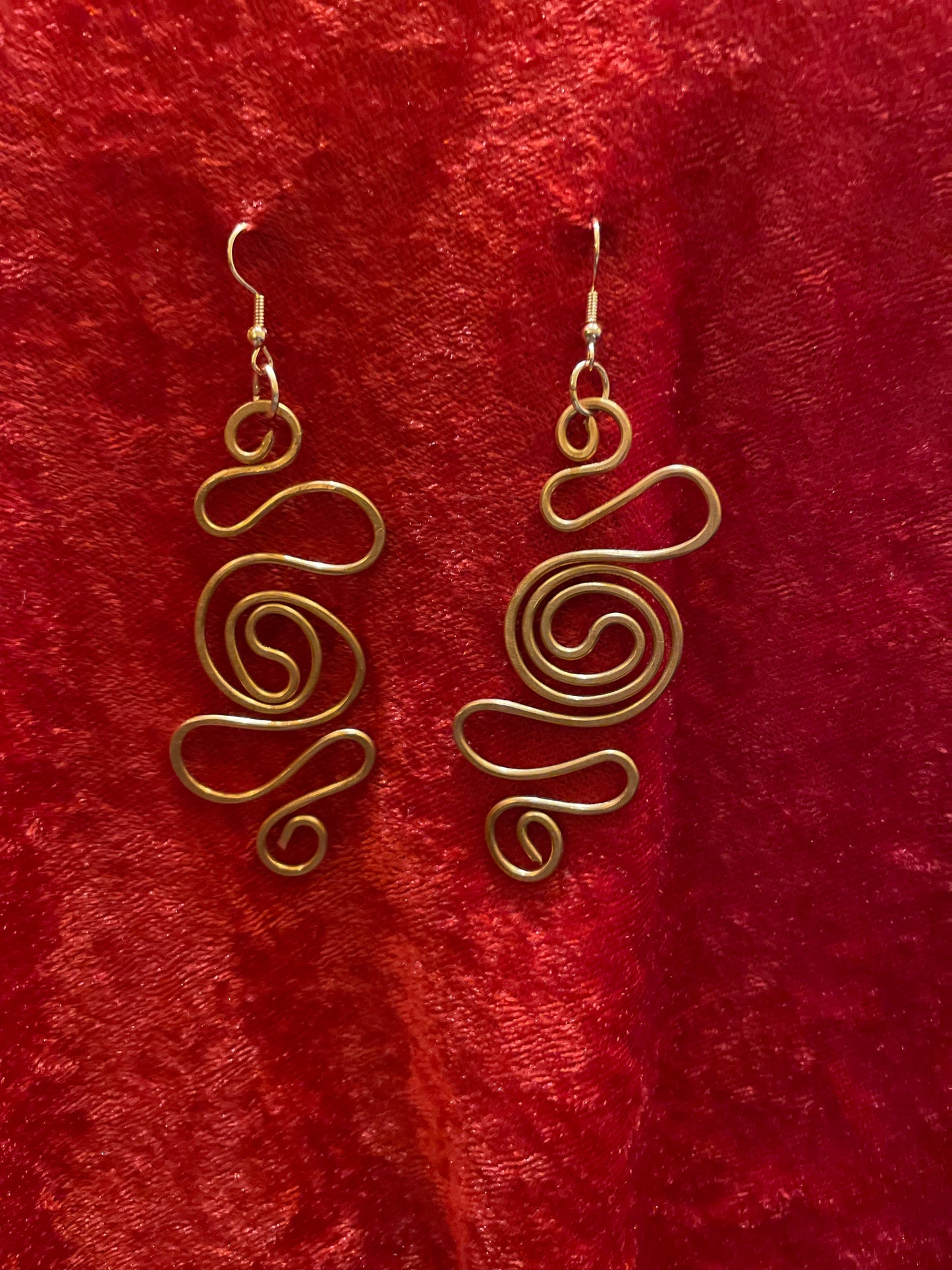 Mirror Swirl Earrings